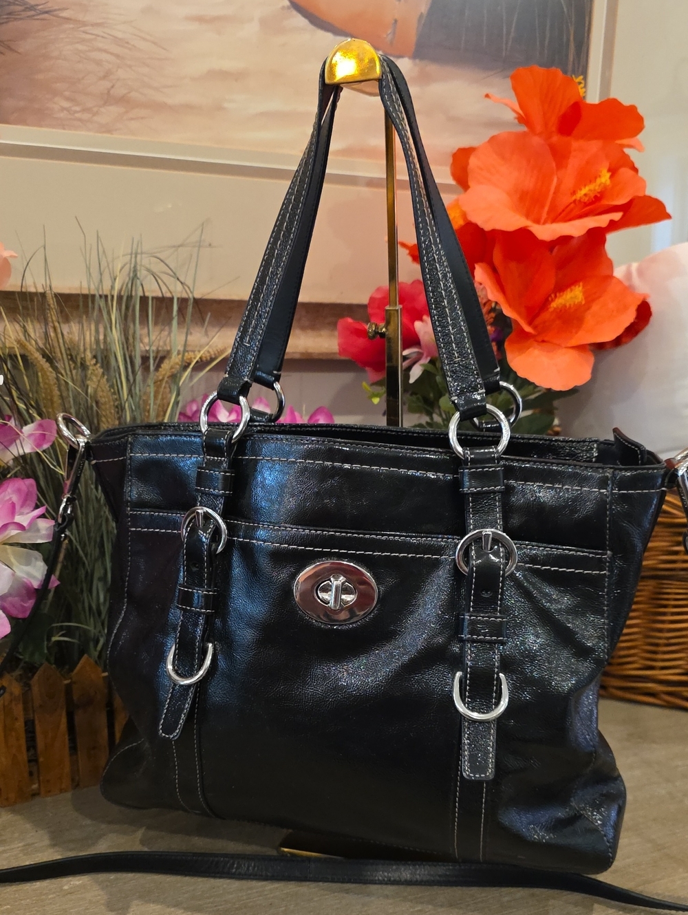 Coach Patent Leather Chelsea Tote #14022
